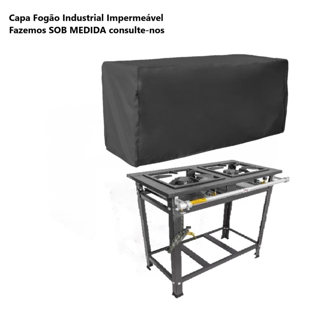 Capa Fogão Industrial 90a x 85l x 50p Bagum