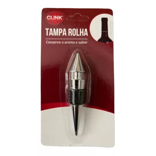 Tampa Rolha Metálica Para Garrafa De Vinho Bebidas Aroma