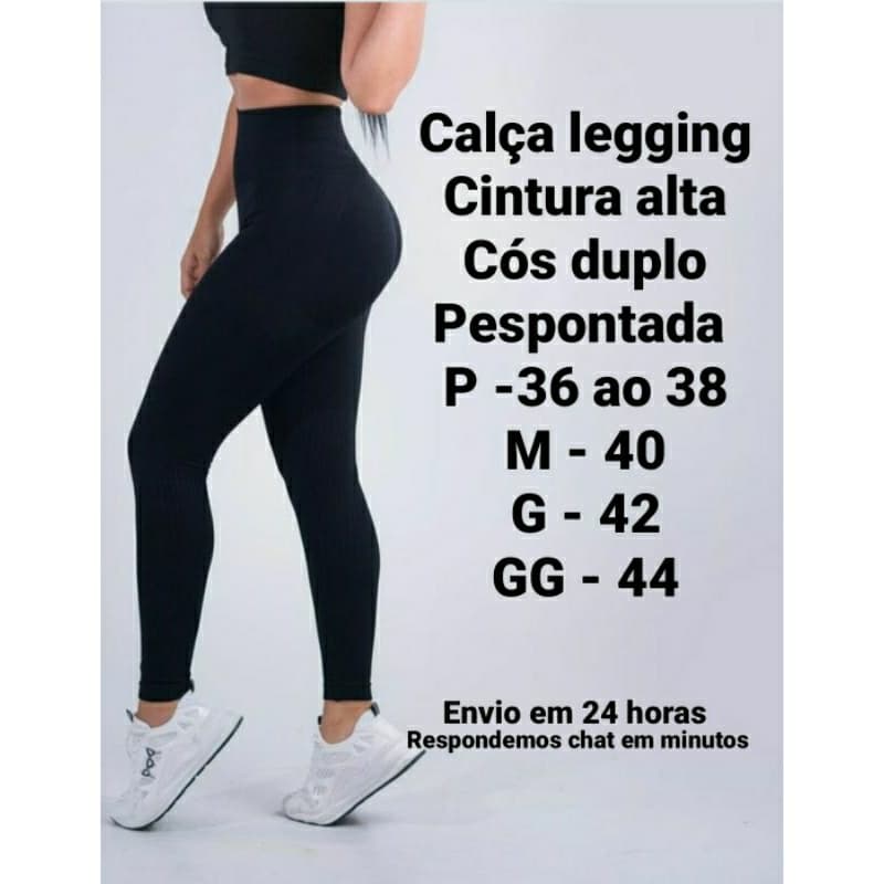 calça legging feminina cintura alta suplex para academia cós duplo reforçado e anatômico para prender barriga leg fitness  zero transparência calca de ginástica basica Lisa preta ou mescla cinza grossa confortável cos tipo cinta seca barriga