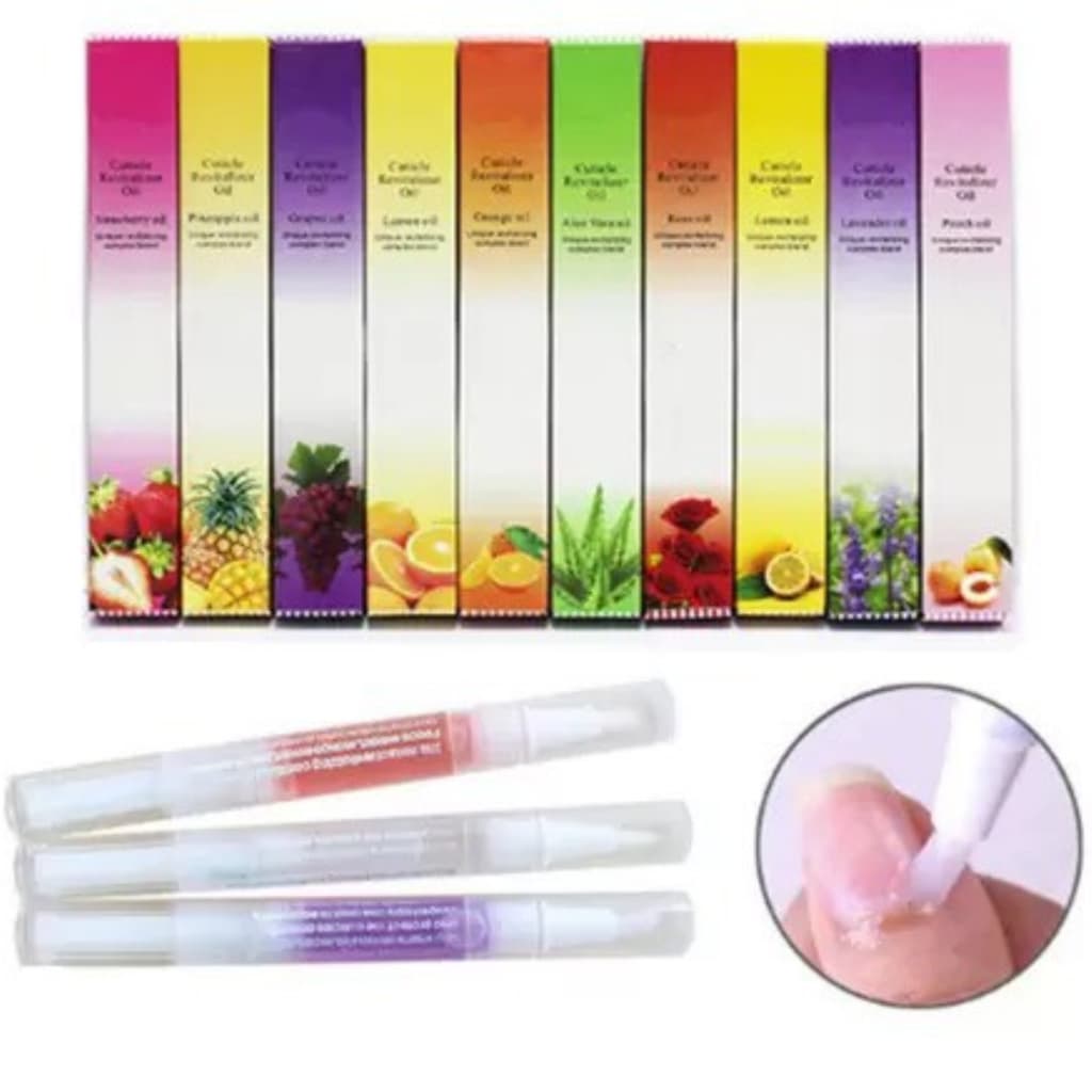 Caneta Óleo Hidratante Para Cutícula Tratamento Revitalizante Unhas