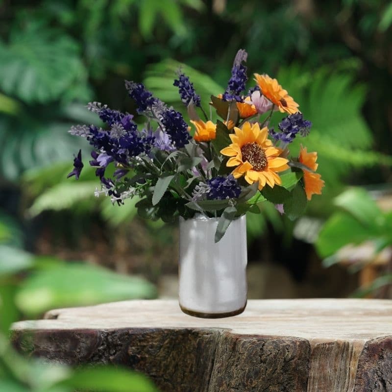 Dois Vasos de vidro 13 cm tranparente para Flores-Decoração para festas pra casa artesanalmente
