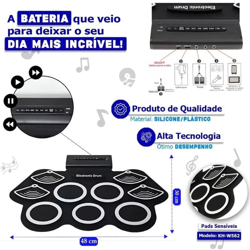 Bateria Eletrônica Musical