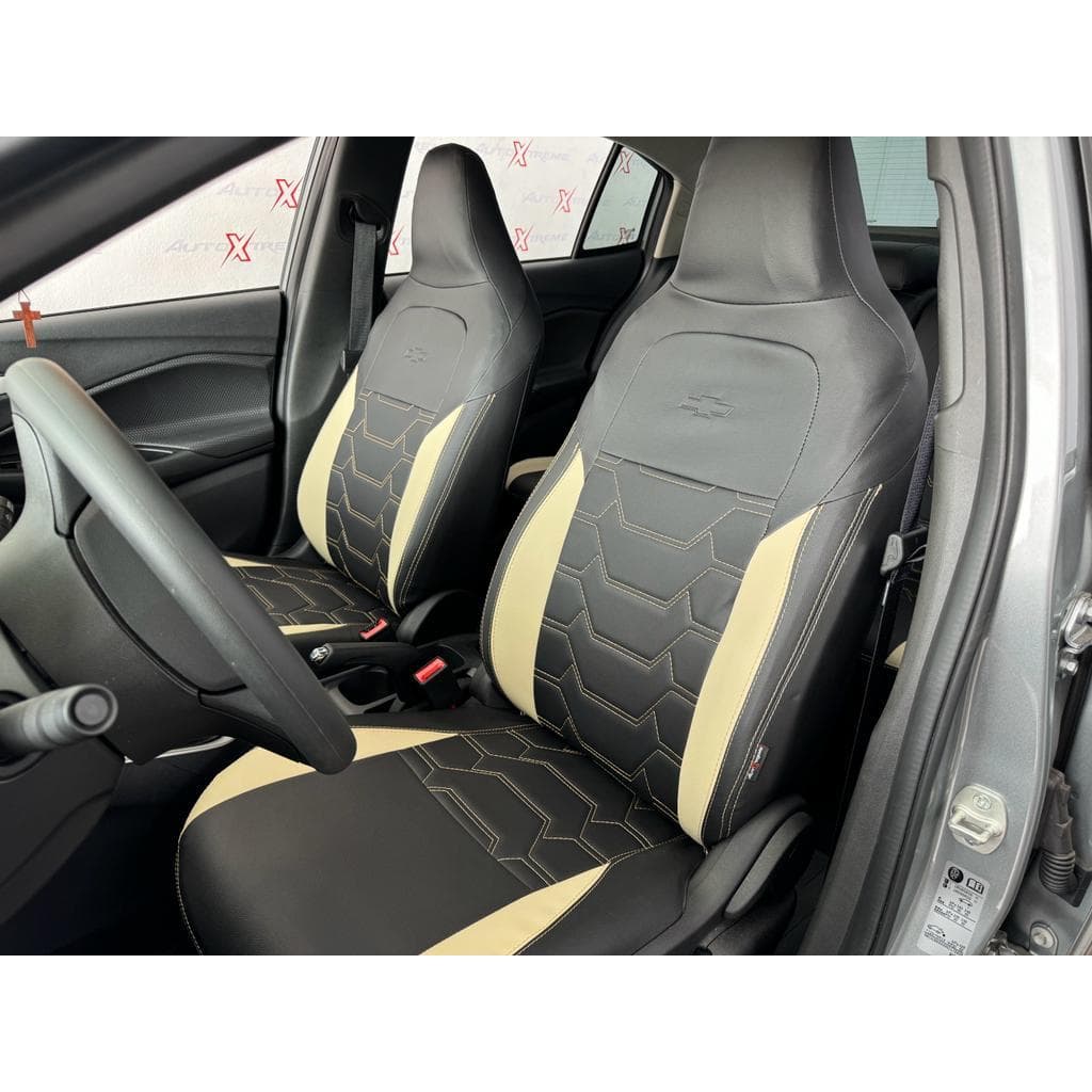 Capa de Couro Banco Chevrolet Novo Onix Hatch / Onix Plus 2020 2024 2025 2026