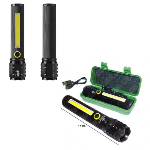 Lanterna Tática Led Recarregável Profissional