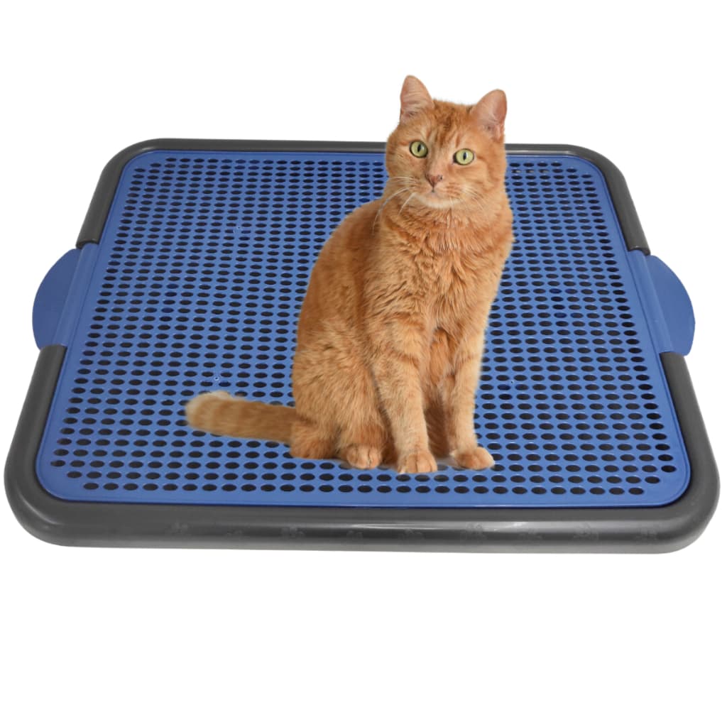 Bandeja Coletora De Areia Para Gato Tapete Coletor Gato Pata Limpa 55x42
