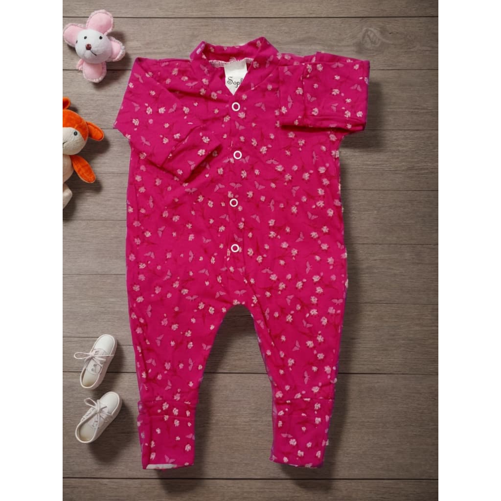 Macacão Estampado para Bebê pé reversivel em Malha menino menina unissex enxoval