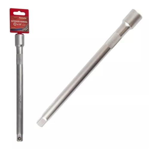 Extensão 10 Pol (254mm) Para Soquete E Catraca 1/2 -corneta