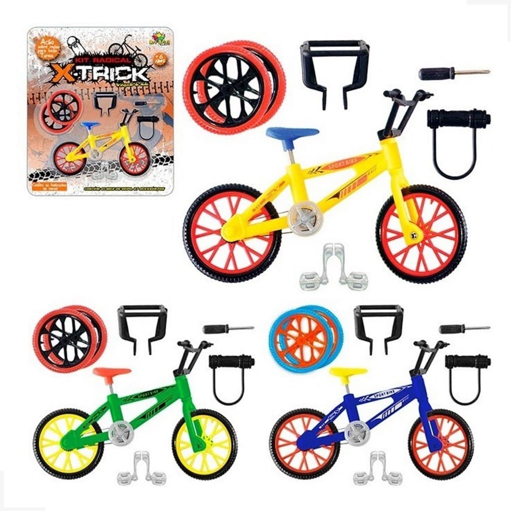 Bike dedo Bmx Miniatura Bicicleta De Dedo Brinquedo para criança e adultos