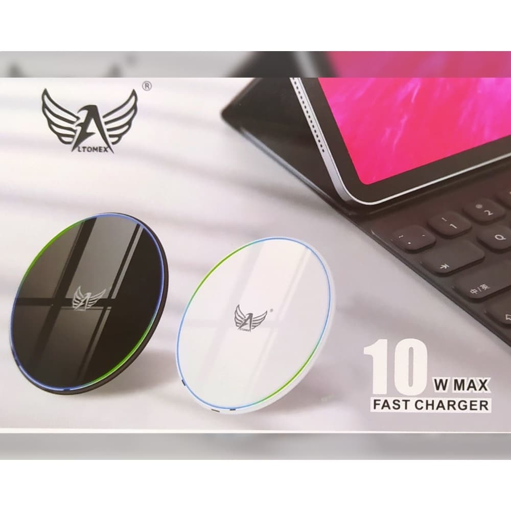 Carregador Turbo Sem Fio Wireless por Indução Slim moderno Turbo 15w Tecnologia Qi