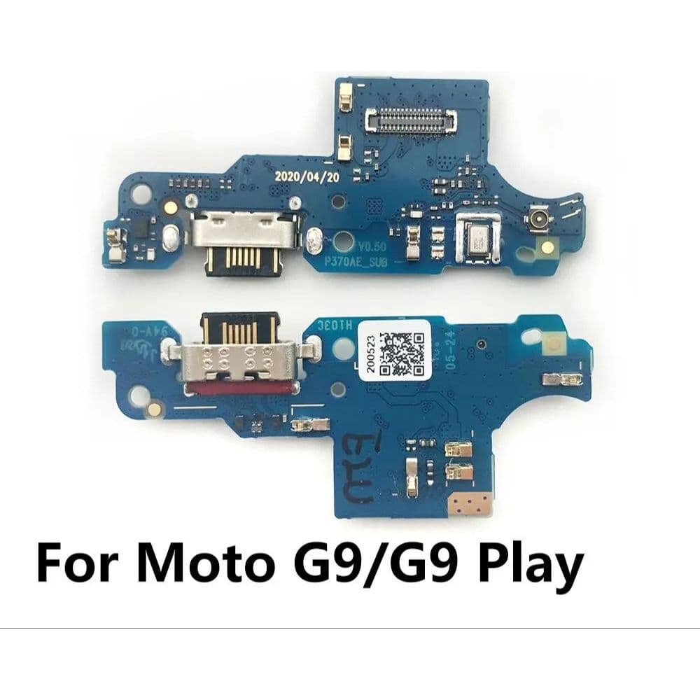 Conector placa de carga Moto G9 Play Xt2083 original