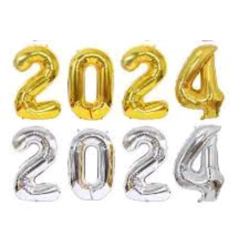 Kit Balão Metalizado 2024