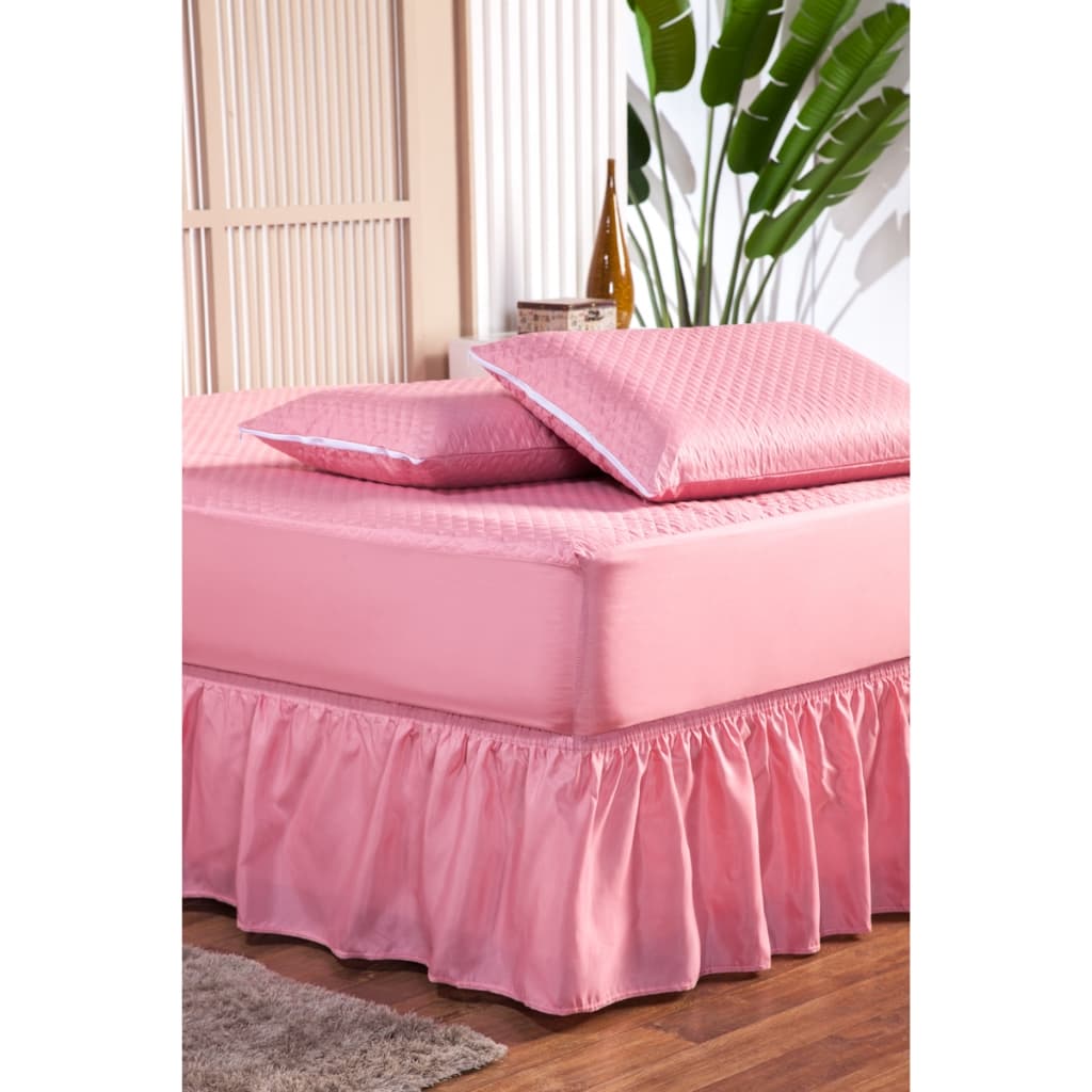 Saia para Cama Box Casal Protetor Padrão com Elástico em Toda Volta Ajustável Micropercal