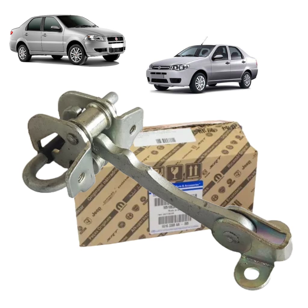 Limitador Dobradiça de Porta Dianteira Fiat Siena 2007-2017 Original