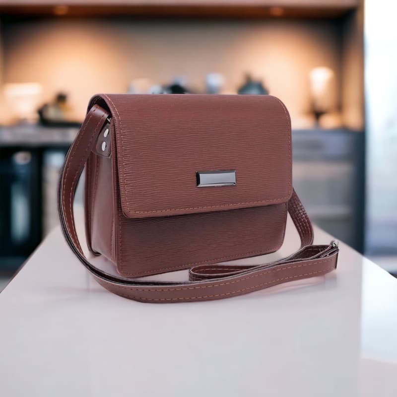 Bolsa Feminina Lorena Pequena Casual Couro Ecológico