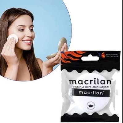 Kit com 2 esponjas para pó - Macrilam
