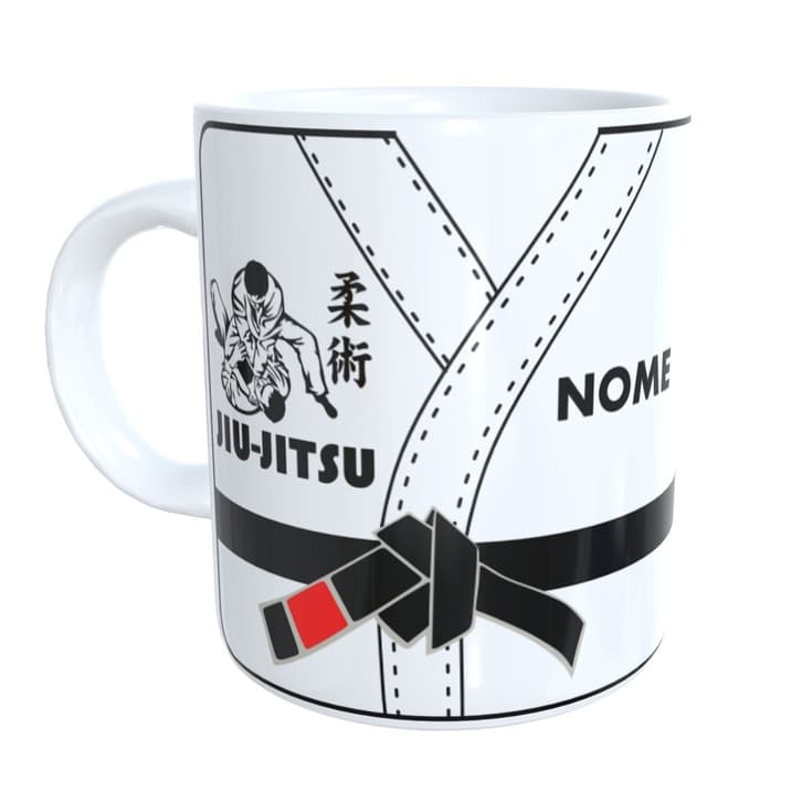 Caneca personalizada Jiu-Jitsu Faixa Kimono