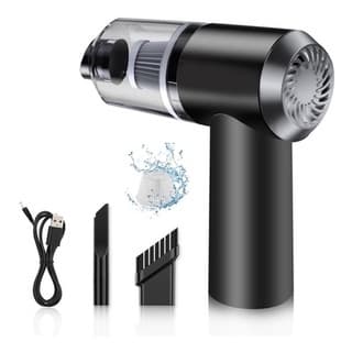 Mini Aspirador De Pó automotivo e para casa Vertical Portátil Recarregável - 2 In 1 Vacuum Cleaner