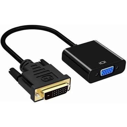 Adaptador Conversor Dvi Macho Para Vga Fêmea