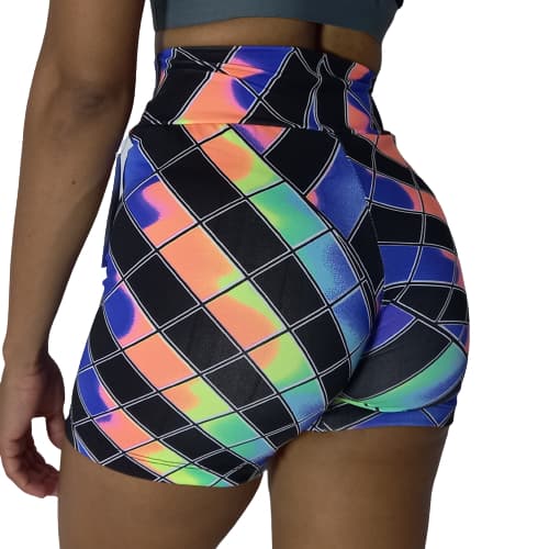 SHORT BERMUDA FITNESS   - PROMOÇÃO - meia coxa  - cintura alta  - malhar - academia  -  suplex 108