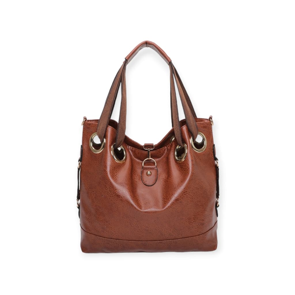 Bolsa feminina saco grande de ombro e alca transversal tiracolo RK-1111