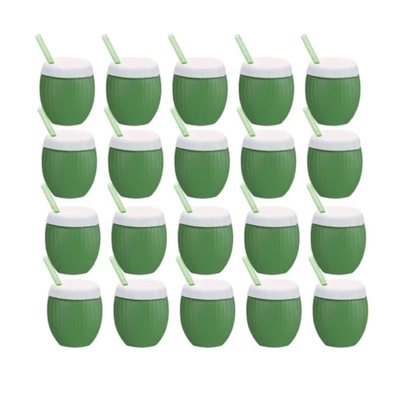 Copo Coco 300 ml Injetemp - Kit Com 20 copos