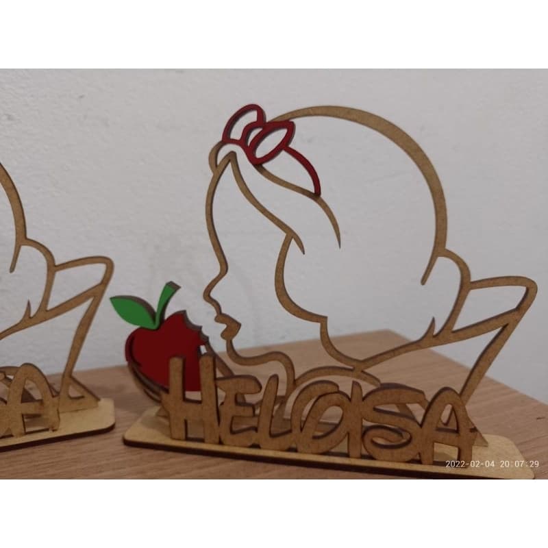 kit co 10 centro de mesa personalizado em MDF adesivado.