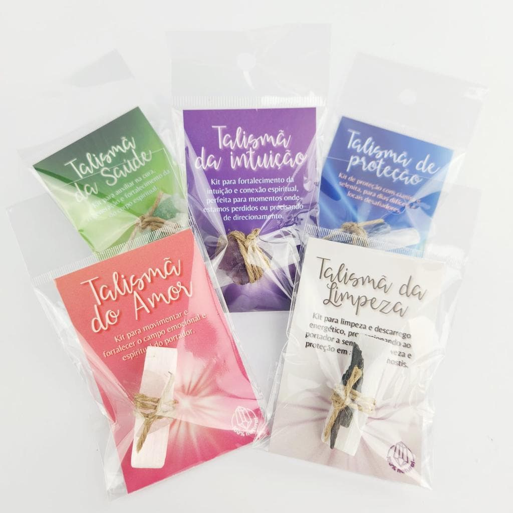 Talismã Sagrado: Amor, Intuição, Limpeza, Saúde, Proteção