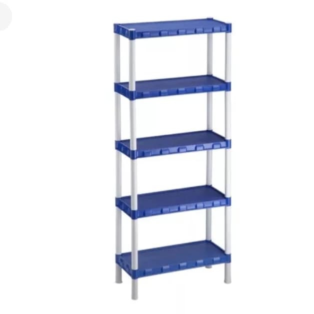 ESTANTE ORGANIZADORA AZUL COM 5 PRATELEIRAS - 849