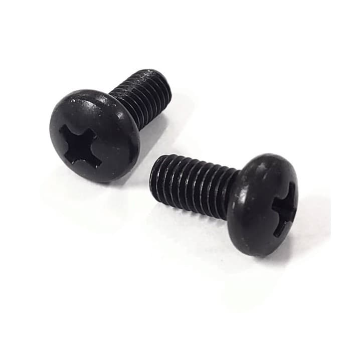 Parafuso Panela M4x12mm Phillips Oxidado Preto