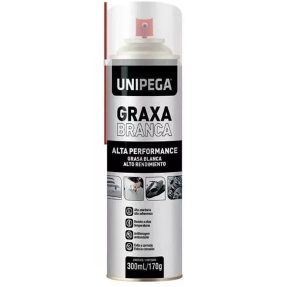 GRAXA BRANCA SPRAY 300ML - UNIPEGA
