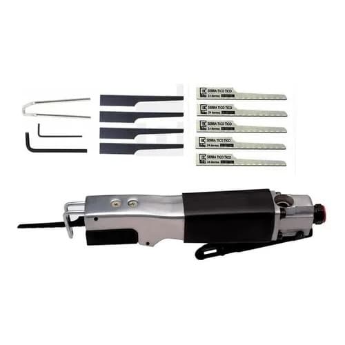 Serra Tico Tico Pneumatica Sabre Kit 29 Serras Bi-metal Chave