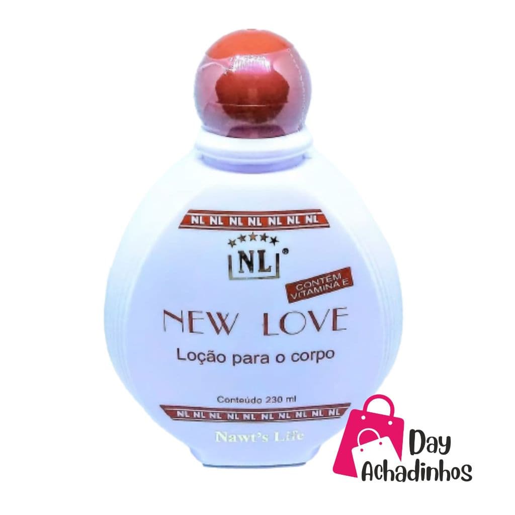 LOÇÃO HIDRATANTE NEW LOVE  NAWT’S LIFE