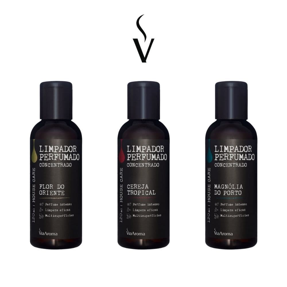 Limpador Perfumado Concentrado Via Aroma 120ml
