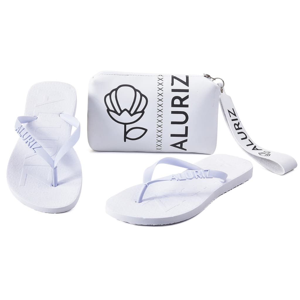 Chinelo Feminino com Bolsa Necessaire Aluriz