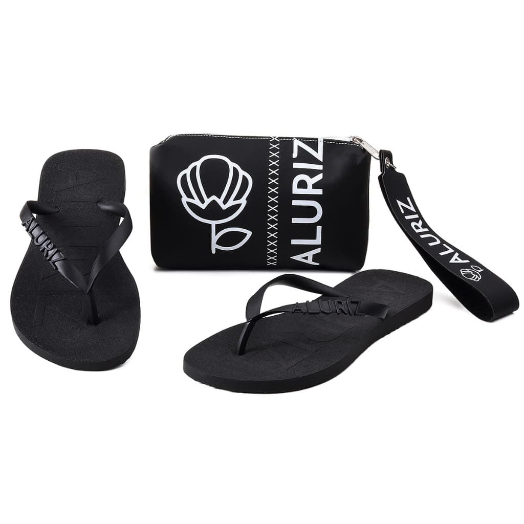 Rasteirinha Chinelo Feminino com Bolsa Bag Aluriz