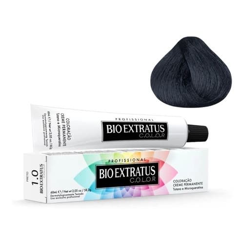 Tintura Bio Extratus 1.0 Preto Natural 50gr/Coloração Profissional