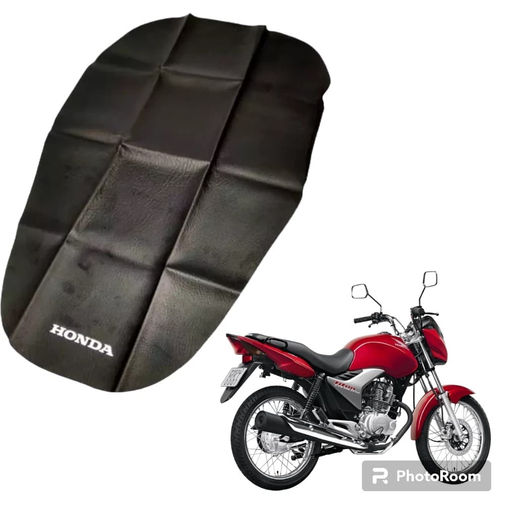 Capa De Banco Titan / Fan 150 2009 até 2013 Original Com Logo Honda