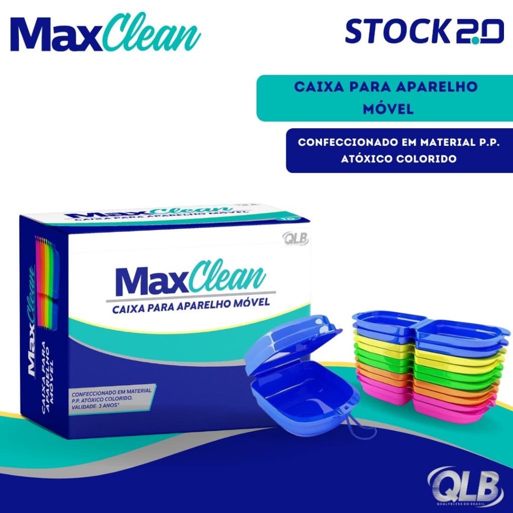 Kit com 3 Caixas Para Aparelho Móvel MaxClean c/ 10 Unidades Cada
