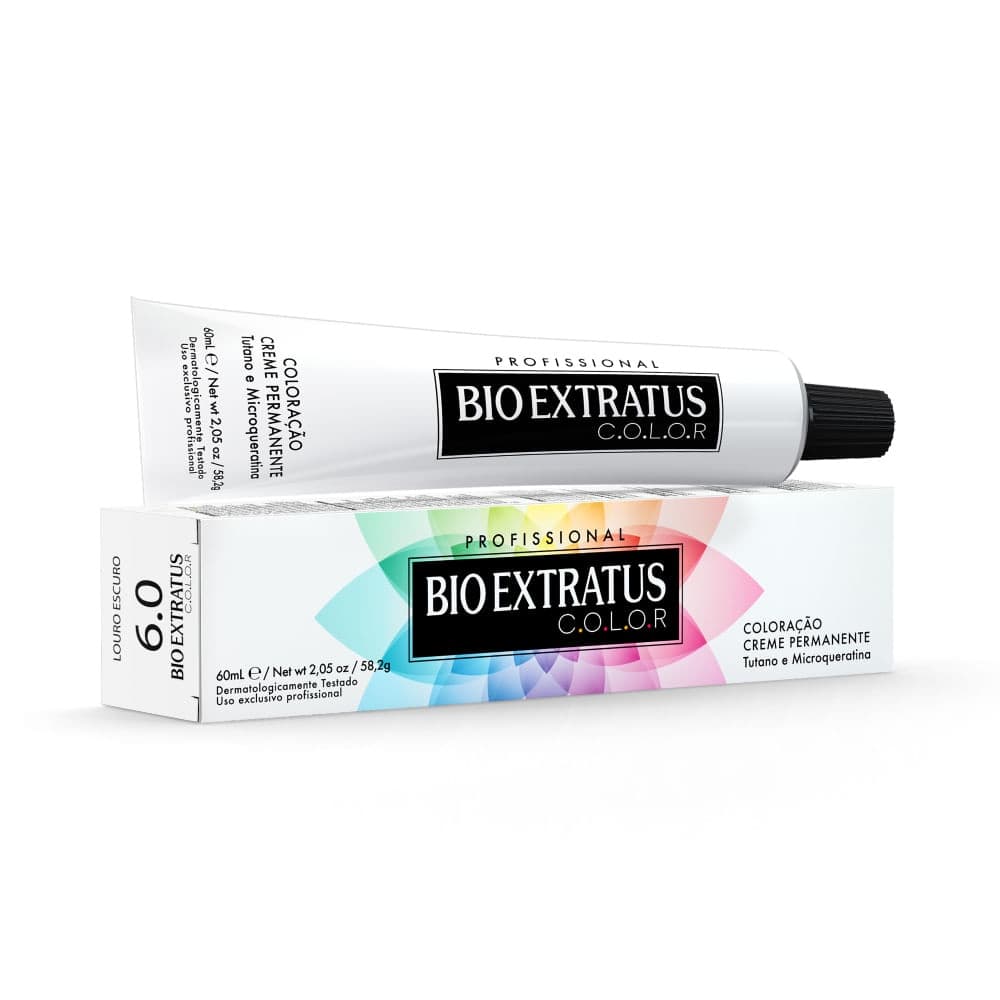 Tintura Bio Extratus 6.0 Louro Escuro 50gr/Coloração Profissional