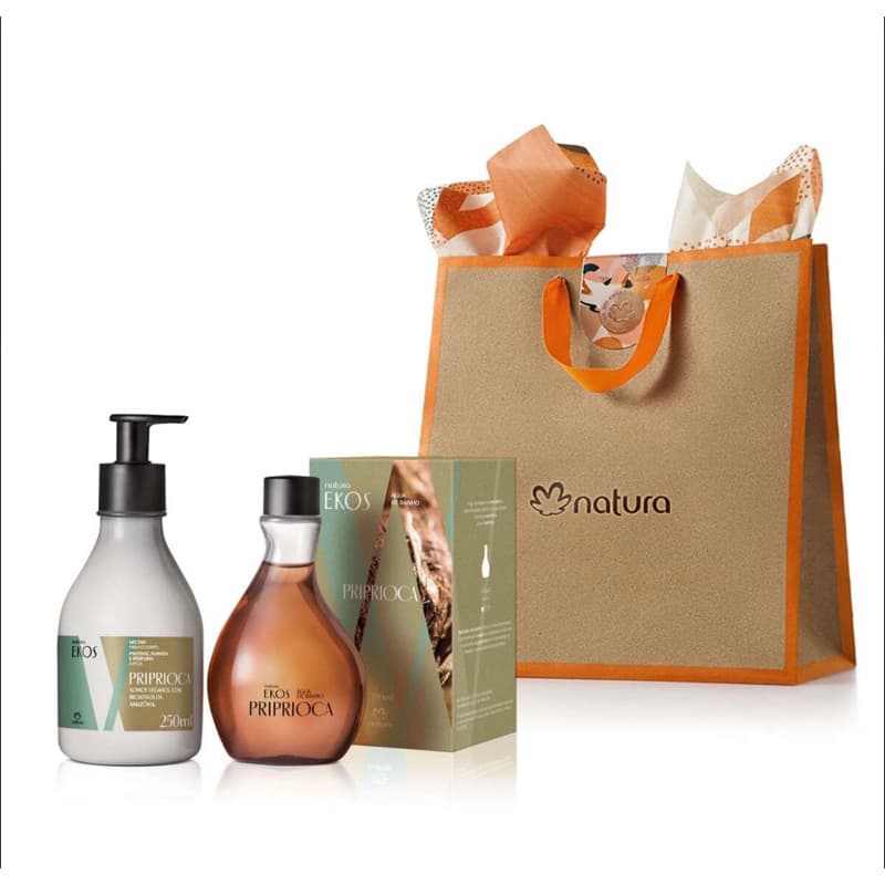 Kit Priprioca Hidratante Agua Banho Natura Ekos