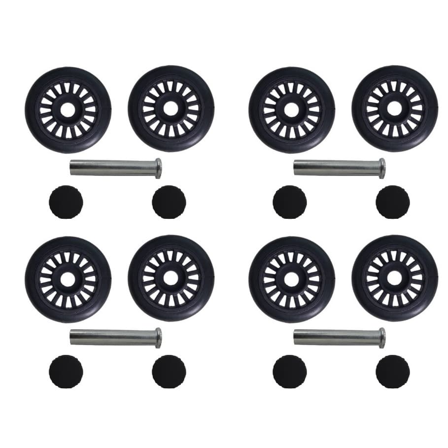 Kit Com 8 Rodas De Mala de Viagem Para Substituição