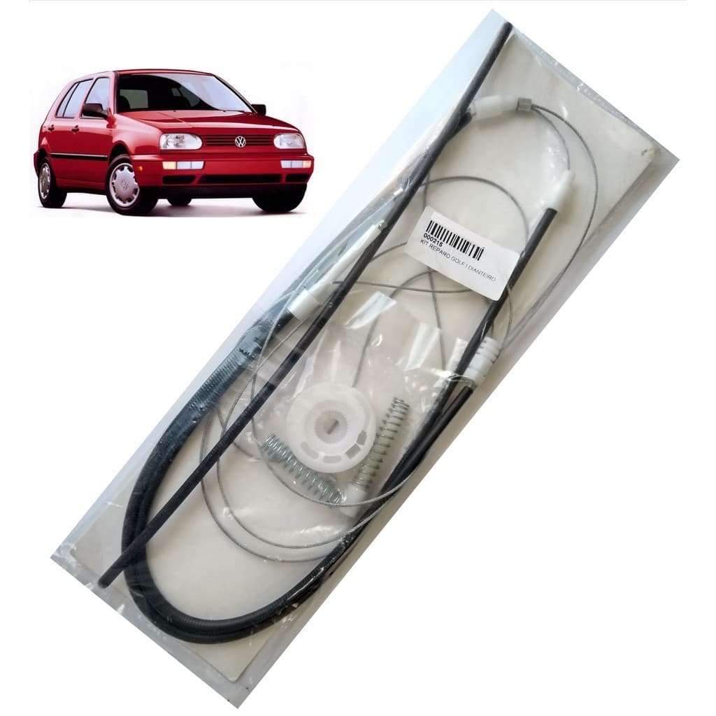 Kit Reparo Máquina Vidro Elétrico Dianteira Golf 1998 até 2013