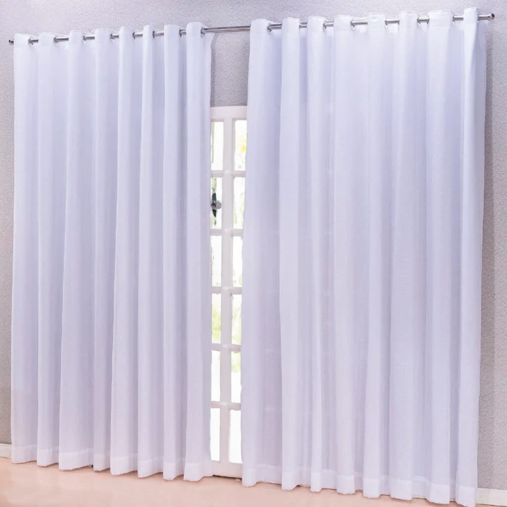 Cortina Charming 6,00m x 2,50m Grande Para Quarto, Sala, Escritório e Decoração