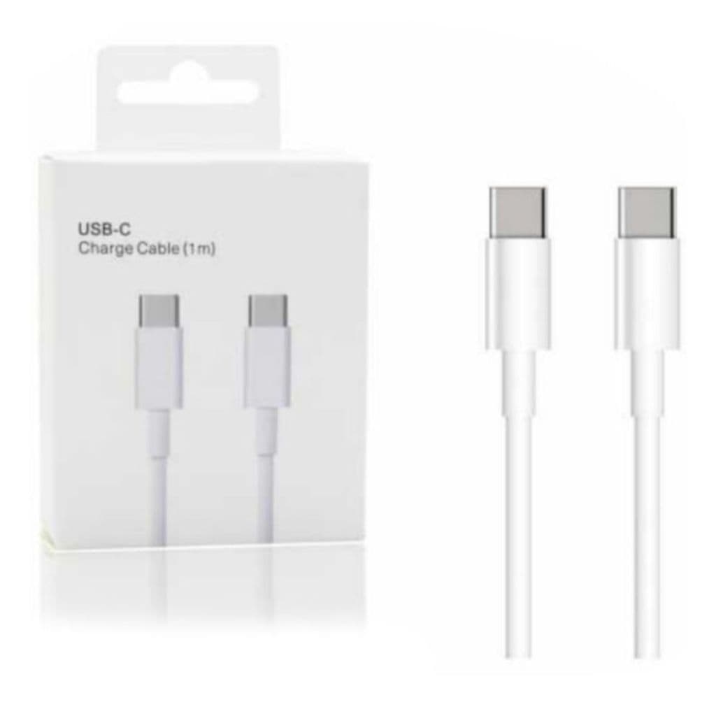 Cabo iPhone Tipo C USB-C 1m para todos iPhone 15 15 Pro Max 15 Plus