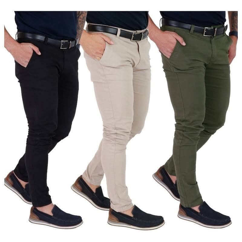 Calça Masculina Alfaiataria BOLSO FACA EMBUTIDO COM LYCRA