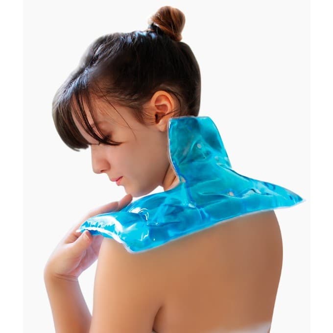 Faixa Cervical e Ombros, pescoço e corpo Termo Gel Original quente / fria Relaxamento Fisioterapia Tratamento coluna