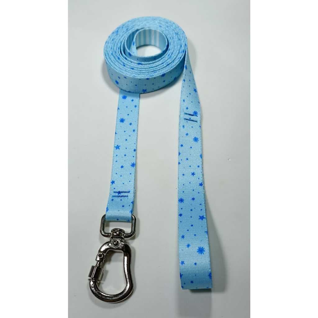 Guia longa para cachorro de 3 metros -  Azul BB Estrelinha