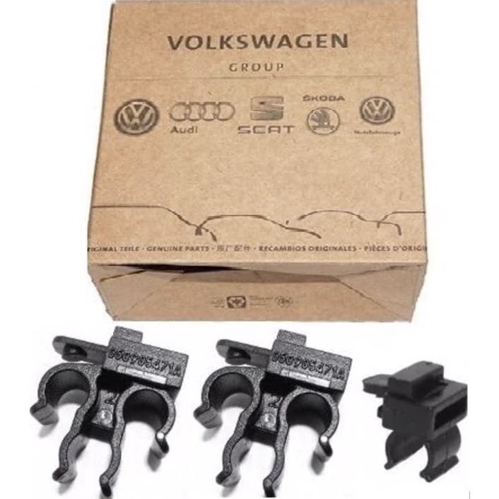 Suporte Cabo Vela Kit 3 Peças Vw Fox Gol Golf G5 G6 Ea 111