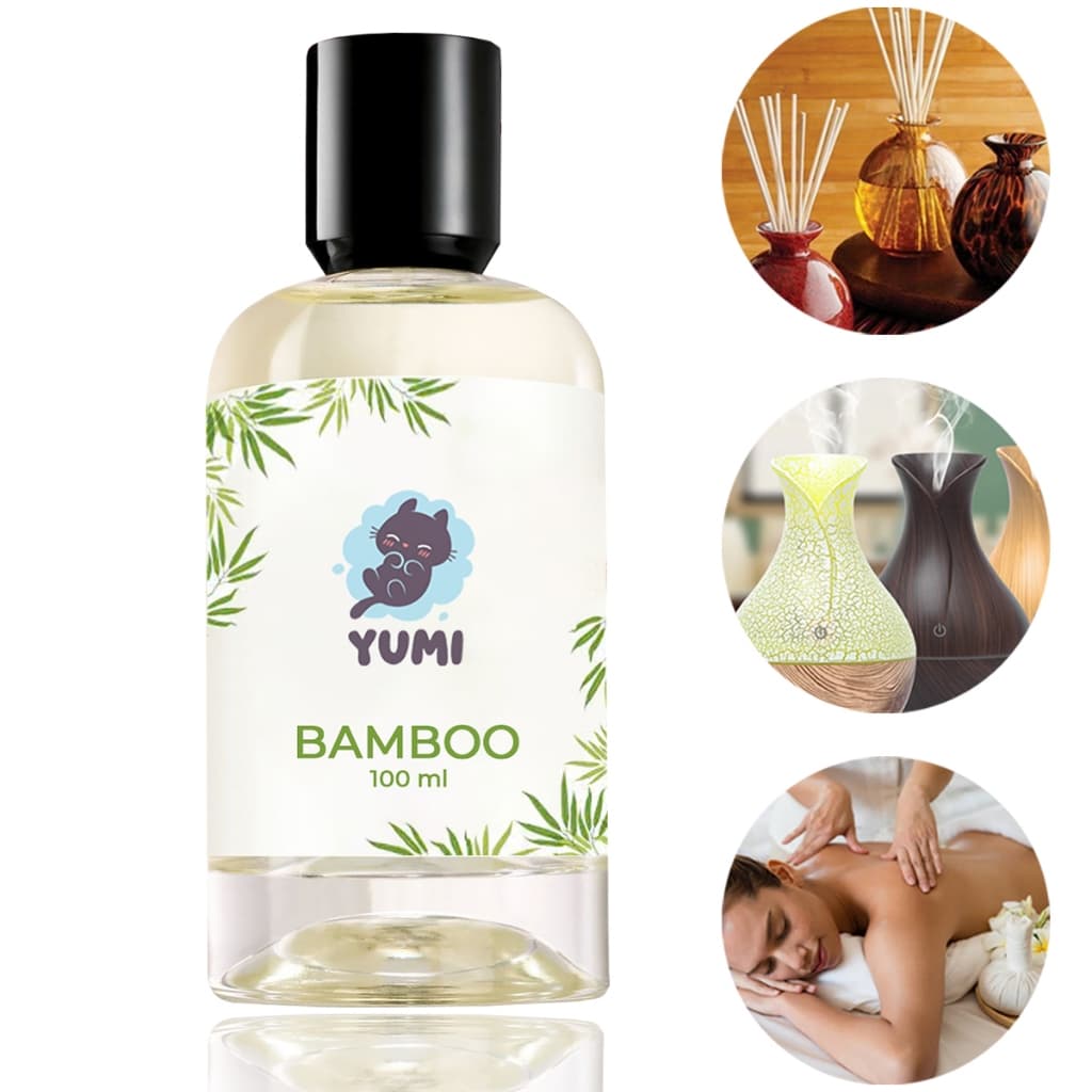 Kit 6 Essência Concentrada 100ml Aromatizante Umidificador Lavanda Bamboo Eucalipto Canela