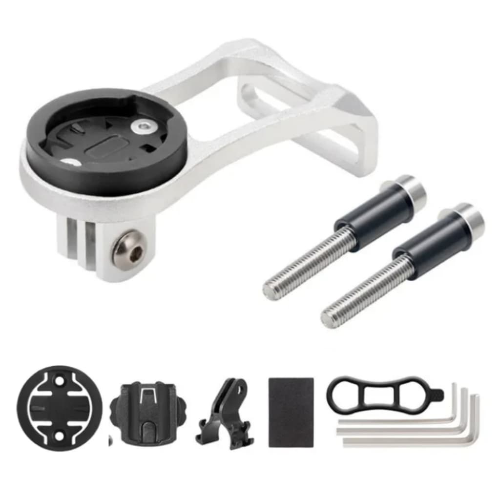 Suporte Avançado de Bicicleta para GPS Garmin Edge Bryton Cateye e Câmera GoPro